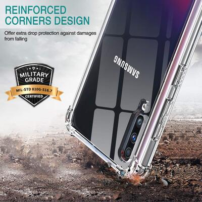 Microsonic Samsung Galaxy A30S Kılıf Anti Shock Silikon Şeffaf