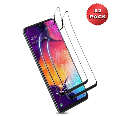 Microsonic Samsung Galaxy A30S Crystal Seramik Nano Ekran Koruyucu Siyah (2 Adet)