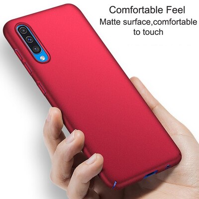 Microsonic Samsung Galaxy A30S Kılıf Premium Slim Kırmızı