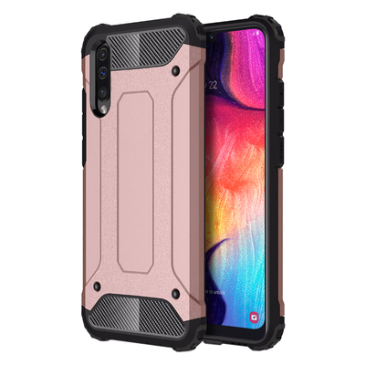 Microsonic Samsung Galaxy A30S Kılıf Rugged Armor Rose Gold