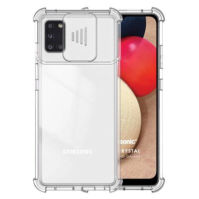 Microsonic Samsung Galaxy A31 Kılıf Chill Crystal Şeffaf