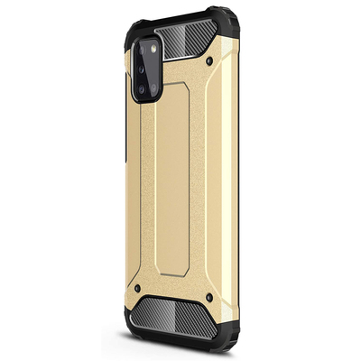 Microsonic Samsung Galaxy A31 Kılıf Rugged Armor Gold
