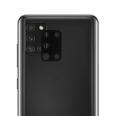 Microsonic Samsung Galaxy A31 V2 Kamera Lens Koruyucu Siyah