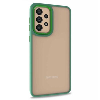 Microsonic Samsung Galaxy A32 4G Kılıf Bright Planet Yeşil