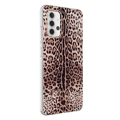 Microsonic Samsung Galaxy A32 4G Natural Feel Desenli Kılıf Leopard