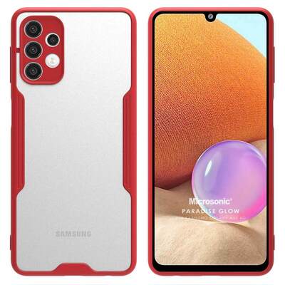 Microsonic Samsung Galaxy A32 4G Kılıf Paradise Glow Kırmızı