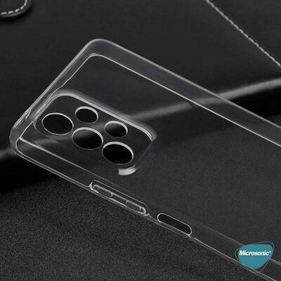 Microsonic Samsung Galaxy A33 5G Kılıf Transparent Soft Şeffaf