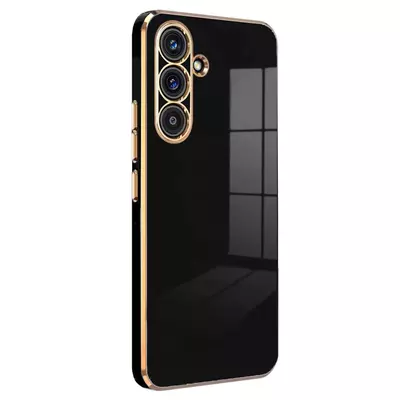 Microsonic Samsung Galaxy A35 Kılıf Olive Plated Siyah