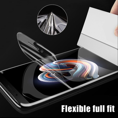 Microsonic Samsung Galaxy A50 Kavisli Ekran Koruyucu Film Seti - Ön ve Arka