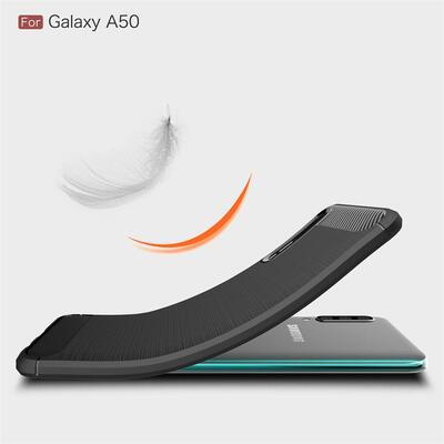 Microsonic Samsung Galaxy A50 Kılıf Room Silikon Siyah