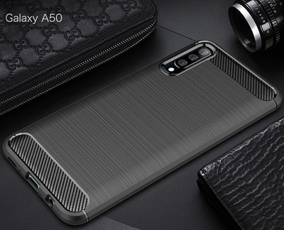 Microsonic Samsung Galaxy A50 Kılıf Room Silikon Siyah