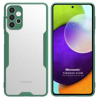 Microsonic Samsung Galaxy A52 Kılıf Paradise Glow Yeşil