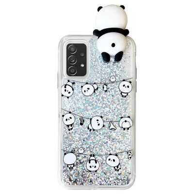 Microsonic Samsung Galaxy A52s Kılıf Cute Cartoon Panda