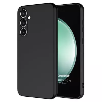 Microsonic Samsung Galaxy A55 Kılıf Groovy Soft Siyah