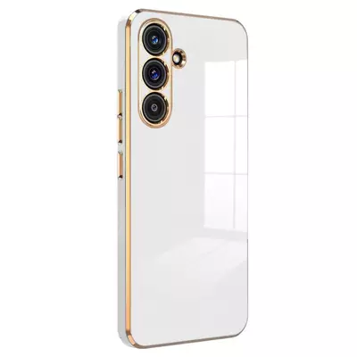 Microsonic Samsung Galaxy A55 Kılıf Olive Plated Beyaz