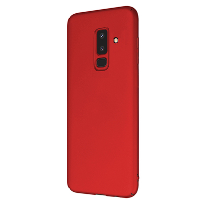 Microsonic Samsung Galaxy A6 Plus 2018 Kılıf Premium Slim Kırmızı