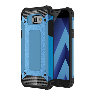 Microsonic Samsung Galaxy A7 2017 Kılıf Rugged Armor Mavi