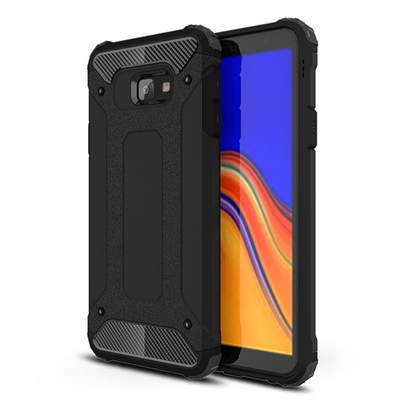 Microsonic Samsung Galaxy A7 2018 Kılıf Rugged Armor Siyah