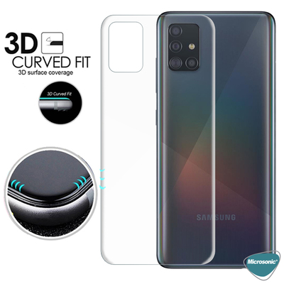 Microsonic Samsung Galaxy A71 Ekran Koruyucu Film Seti - Ön ve Arka
