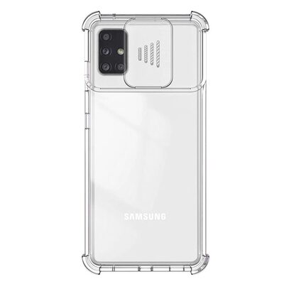 Microsonic Samsung Galaxy A71 Kılıf Chill Crystal Şeffaf