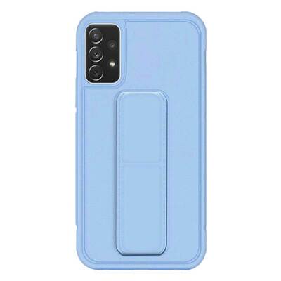 Microsonic Samsung Galaxy A72 Kılıf Hand Strap Mavi
