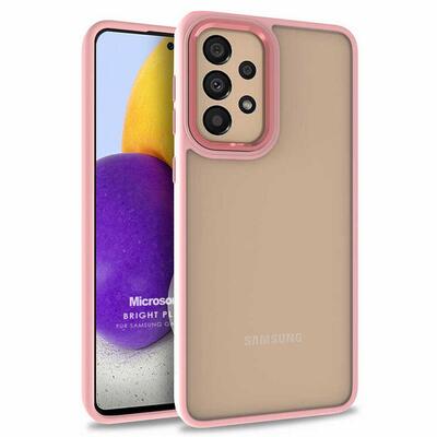 Microsonic Samsung Galaxy A72 Kılıf Bright Planet Rose Gold