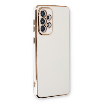 Microsonic Samsung Galaxy A73 5G Kılıf Olive Plated Beyaz
