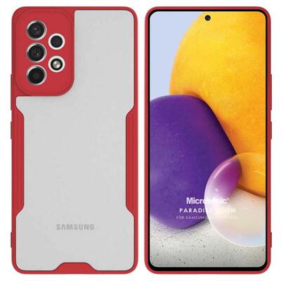 Microsonic Samsung Galaxy A73 5G Kılıf Paradise Glow Kırmızı