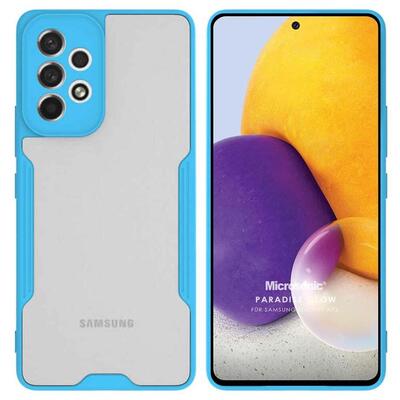Microsonic Samsung Galaxy A73 5G Kılıf Paradise Glow Turkuaz