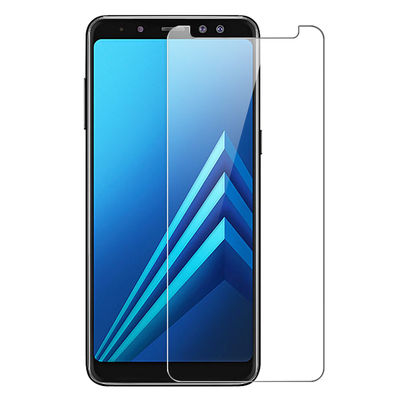 Microsonic Samsung Galaxy A8 Plus 2018 Temperli Cam Ekran Koruyucu Film