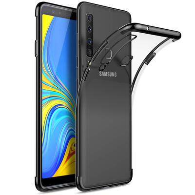 Microsonic Samsung Galaxy A9 2018 Kılıf Skyfall Transparent Clear Siyah