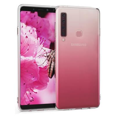 Microsonic Samsung Galaxy A9 2018 Kılıf Transparent Soft Beyaz