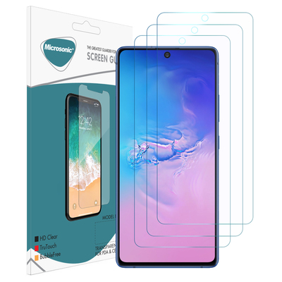 Microsonic Samsung Galaxy A91 Nano Ekran Koruyucu (3'lü Paket)