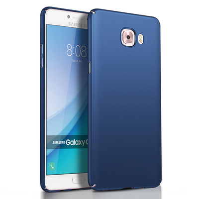 Microsonic Samsung Galaxy C5 Pro Kılıf Premium Slim Lacivert