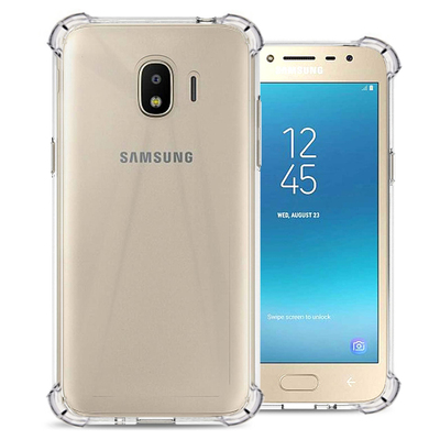 Microsonic Samsung Galaxy J2 Pro 2018 Kılıf Anti Shock Silikon Şeffaf