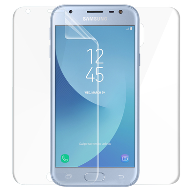 Microsonic Samsung Galaxy J3 Pro Ekran Koruyucu Film Seti - Ön ve Arka