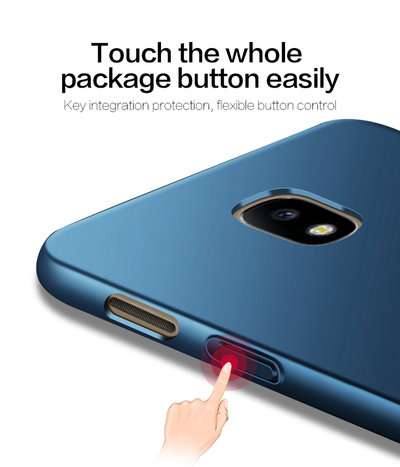 Microsonic Samsung Galaxy J3 Pro Kılıf Premium Slim Mavi
