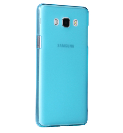 Microsonic Samsung Galaxy J5 2016 Kılıf Transparent Soft Mavi