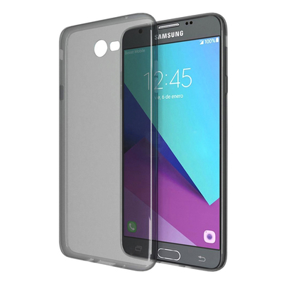 Microsonic Samsung Galaxy J5 2017 Kılıf Transparent Soft Siyah