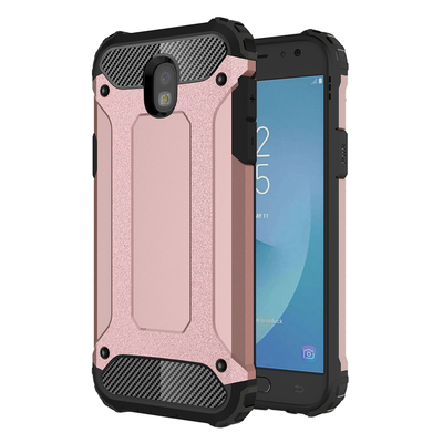 Microsonic Samsung Galaxy J5 Pro Kılıf Rugged Armor Rose Gold