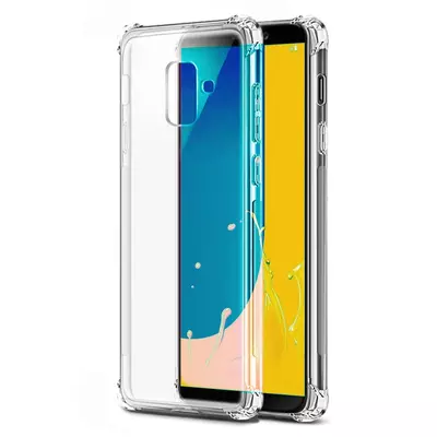 Microsonic Samsung Galaxy J6 Kılıf Anti Shock Silikon Şeffaf