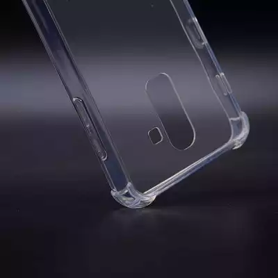 Microsonic Samsung Galaxy J6 Kılıf Anti Shock Silikon Şeffaf