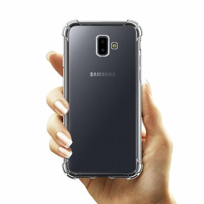 Microsonic Samsung Galaxy J6 Plus Kılıf Anti Shock Silikon Şeffaf