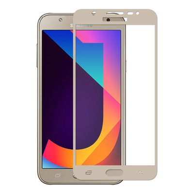 Microsonic Samsung Galaxy J7 Core Kavisli Temperli Cam Ekran Koruyucu Film Gold