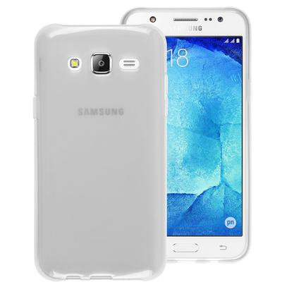 Microsonic Samsung Galaxy J7 Core Kılıf Transparent Soft Beyaz