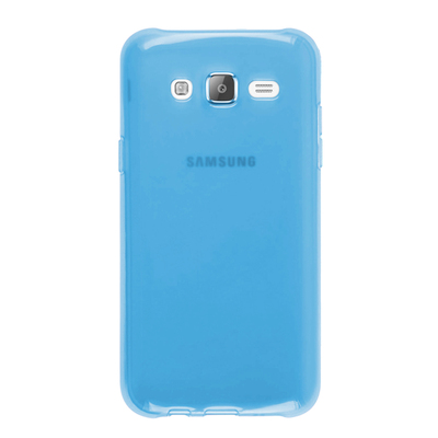 Microsonic Samsung Galaxy J7 Core Kılıf Transparent Soft Mavi