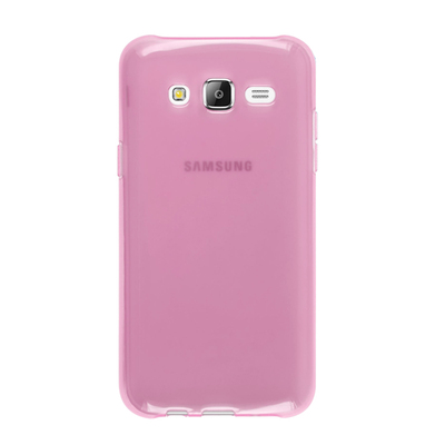 Microsonic Samsung Galaxy J7 Core Kılıf Transparent Soft Pembe