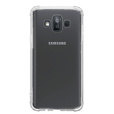 Microsonic Samsung Galaxy J7 Duo Kılıf Anti Shock Silikon Şeffaf