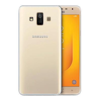 Microsonic Samsung Galaxy J7 Duo Kılıf Transparent Soft Beyaz