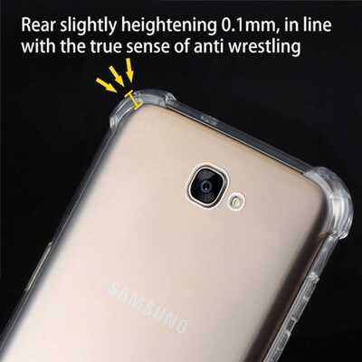 Microsonic Samsung Galaxy J7 Prime 2 Kılıf Anti Shock Silikon Şeffaf